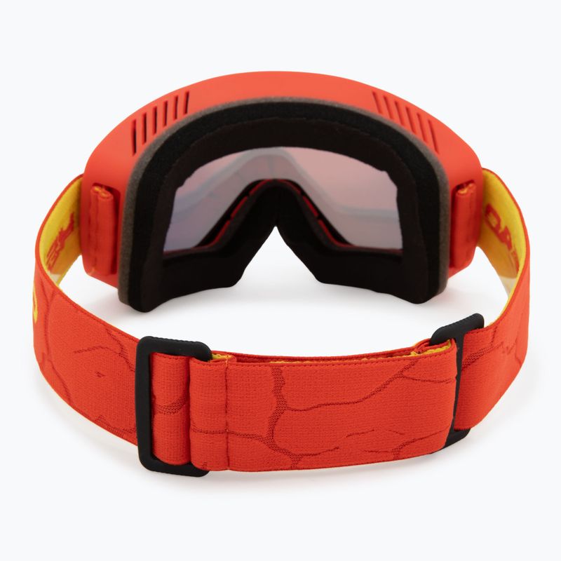 Skibrille HEAD Contex red/red/fmr yellow red 3