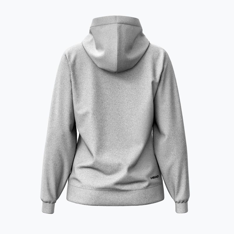 Hoodie Sweatshirt Damen HEAD Club Original Hoodie grey/melange 2