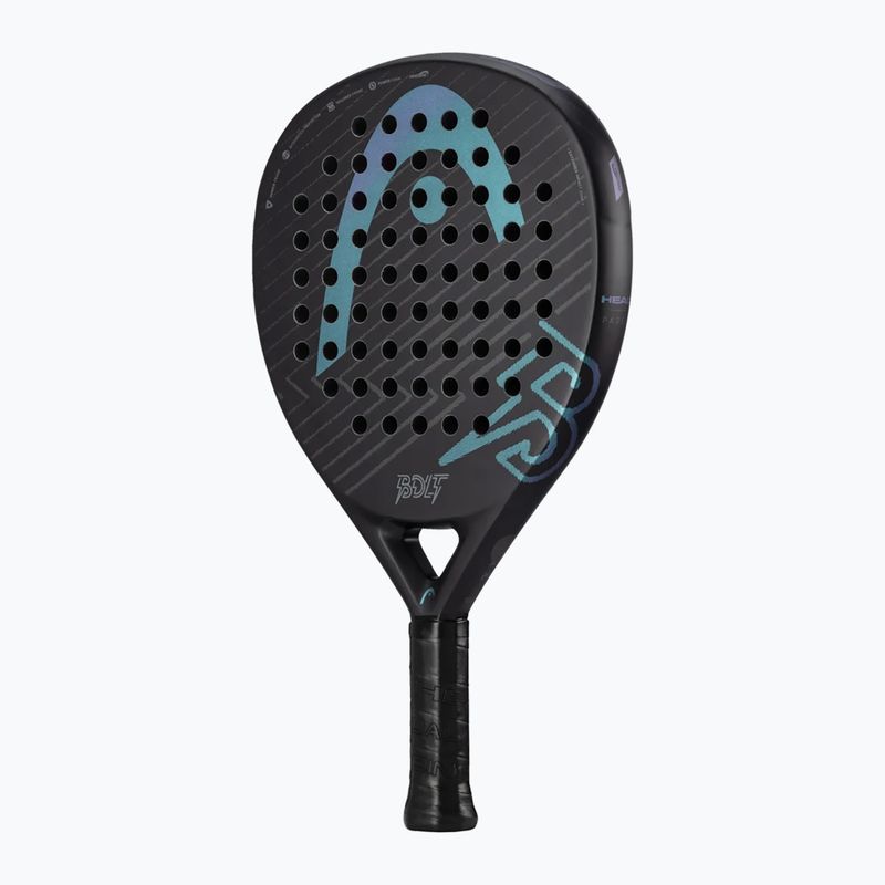 Padelschläger HEAD Bolt 2025 black/ purple 2