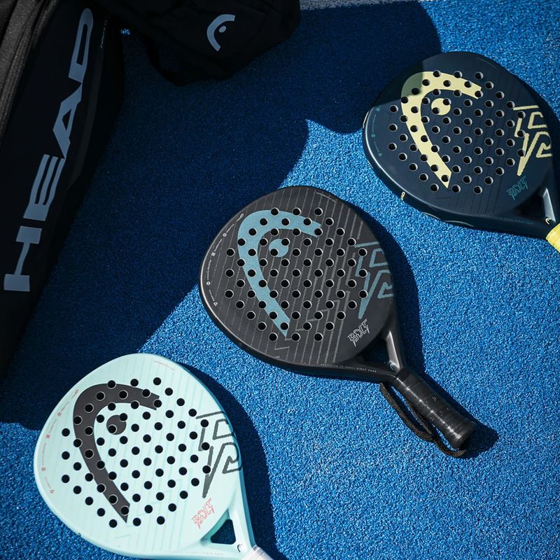 Padelschläger HEAD Bolt 2025 black/ purple 8