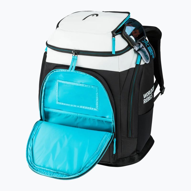 Skirucksack HEAD Rebels Racing Backpack 70 l black/white 2