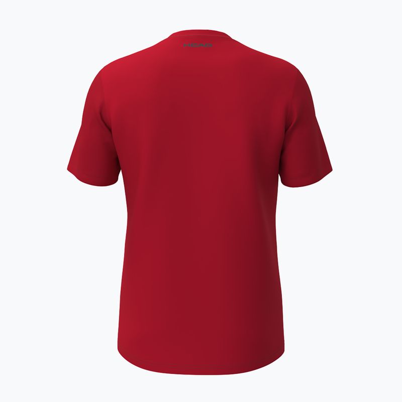 Herren-Tennisshirt HEAD Club 25 Tech red 2