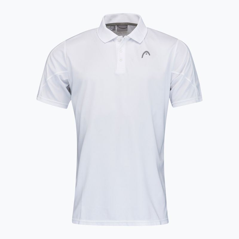 HEAD Club 22 Tech Herren-Tennis-Polo-Shirt weiß 811421