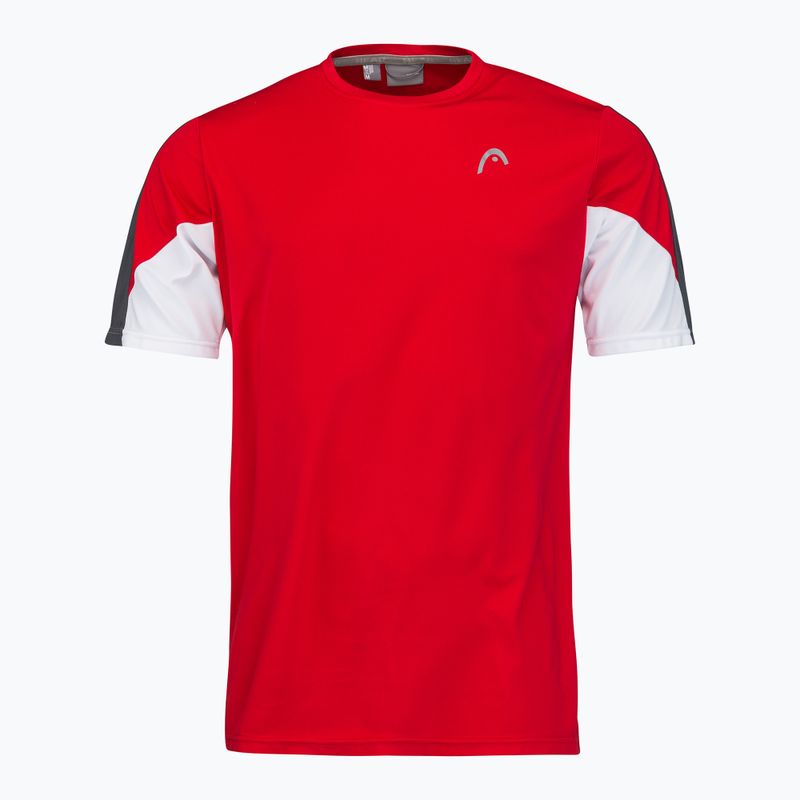 HEAD Club 22 Tech Herren-Tennisshirt rot 811431