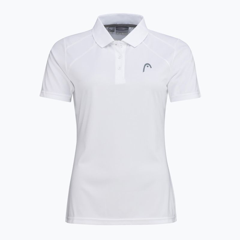 Damen Tennis-Poloshirt HEAD Club 22 Tech Polo weiß