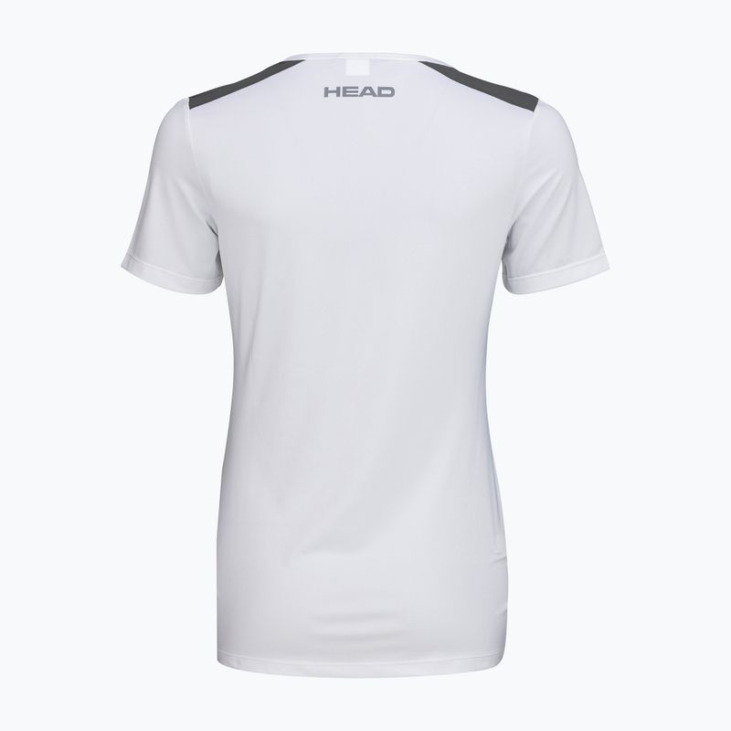 HEAD Club 22 Tech Damen Tennisshirt weiß 814431 2