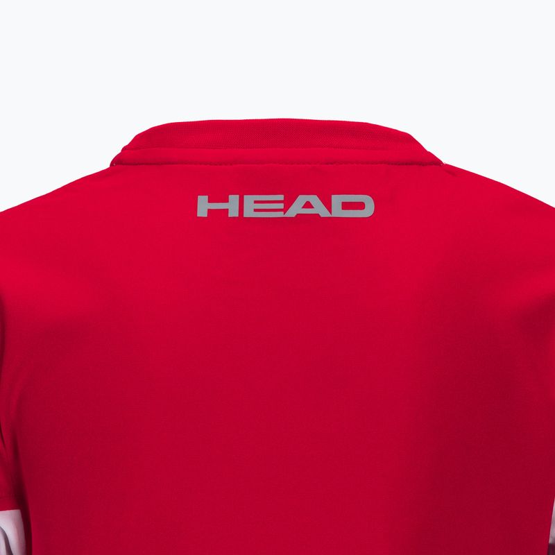 HEAD Club 22 Tech Kinder-Tennisshirt rot 816171 4