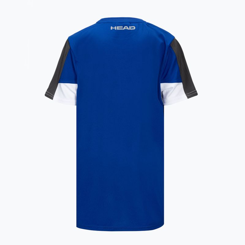 HEAD Club 22 Tech Kinder-Tennisshirt blau 816171 2