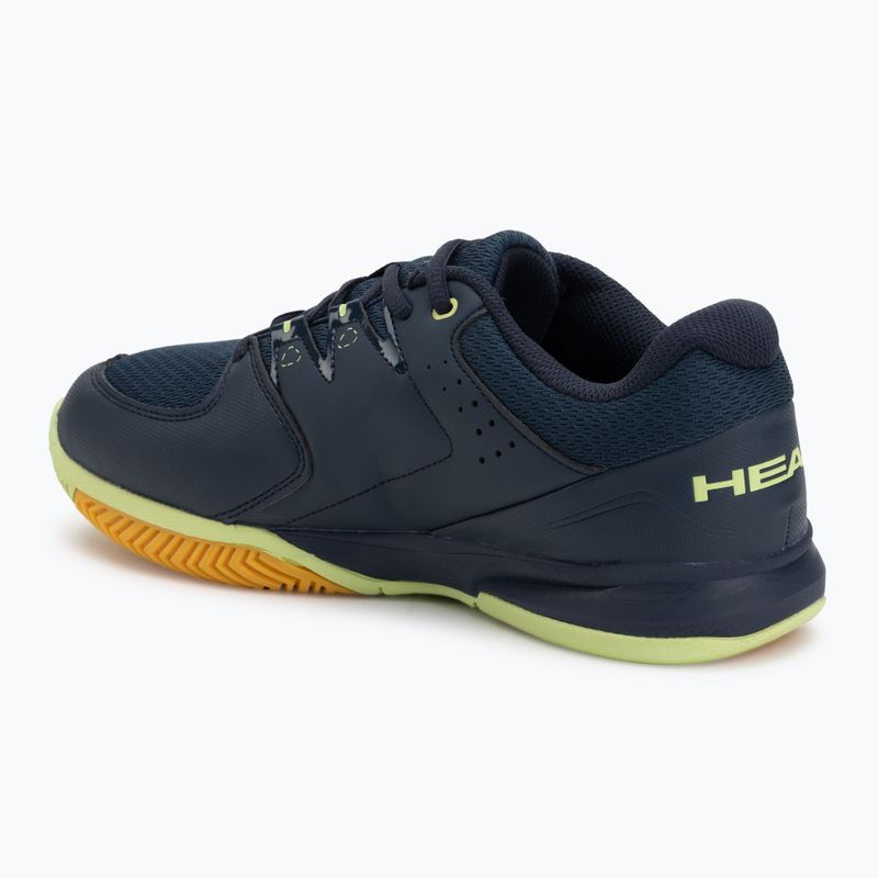 HEAD Squash-Schuhe Grid 3.5 navy/lime 3