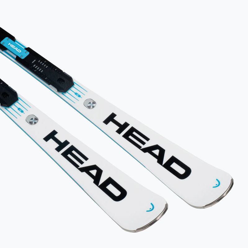Alpin-Ski HEAD WC Rebels e-SL RP EVO 14 + Bindungen Freeflex 14 GW white/blue 3