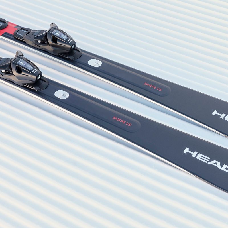 Ski HEAD Shape e.V5 AMT-PR + Bindungen PR 11 GW anthracite/red 8