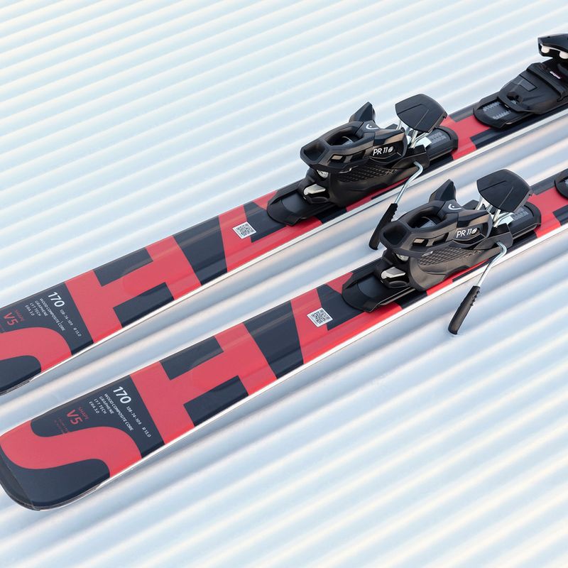 Ski HEAD Shape e.V5 AMT-PR + Bindungen PR 11 GW anthracite/red 9