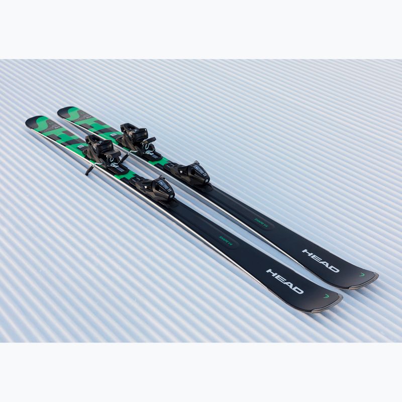 Ski HEAD Shape V4 AMT-PR + Bindungen PR 11 GW anthracite/green 7