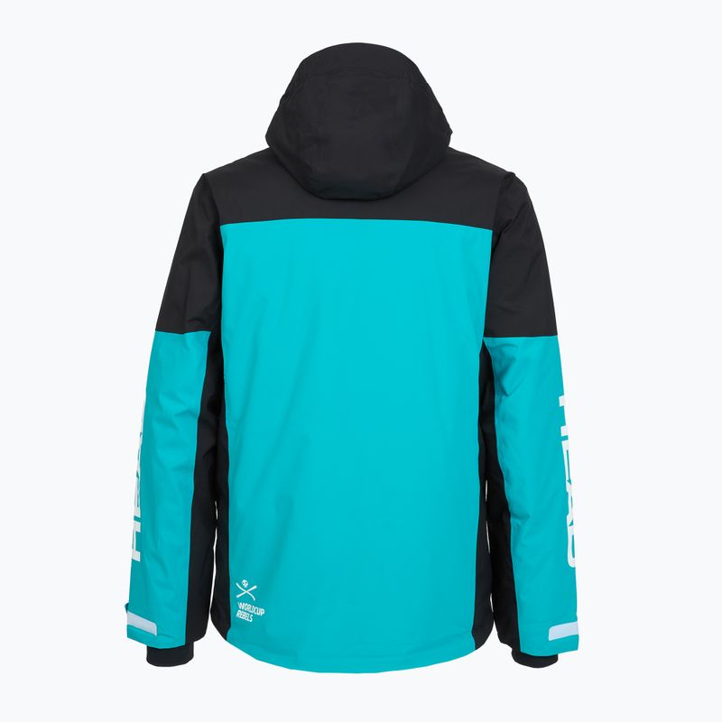 Herren-Skijacke HEAD Race Nova black/blue 2