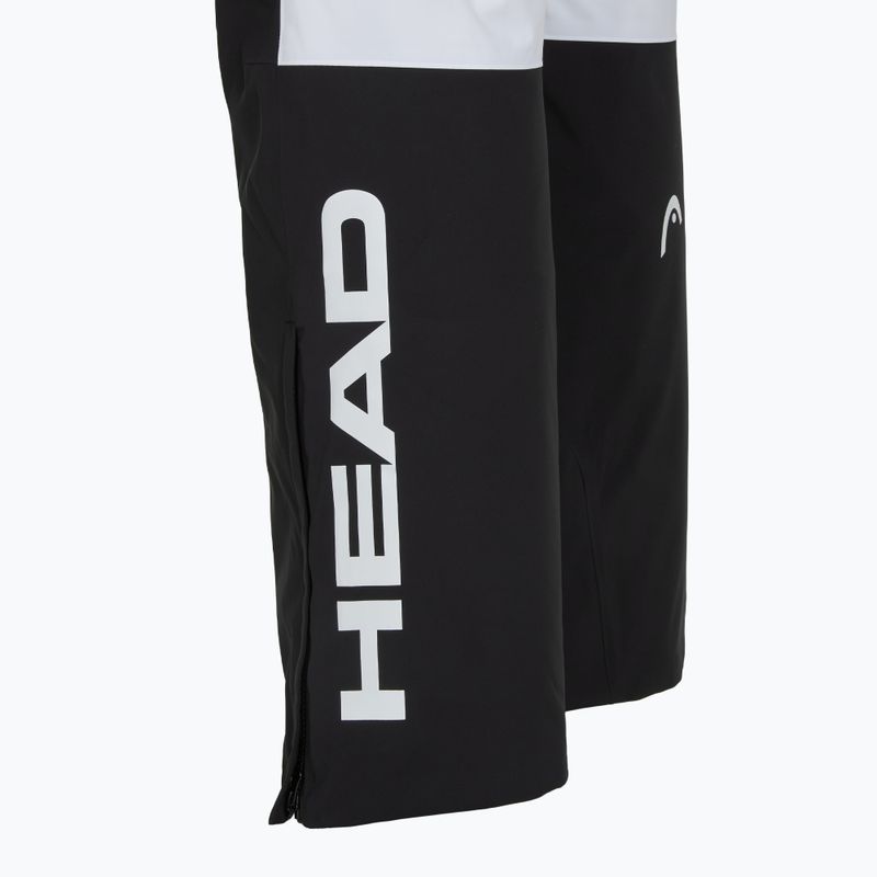 Herren Skihose HEAD Race Nova black/white 4