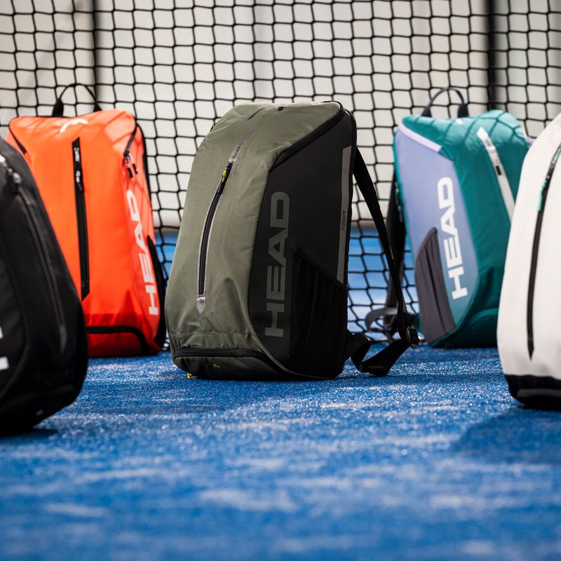 HEAD Tour 25L Thymian/Banane Tennis-Rucksack 4