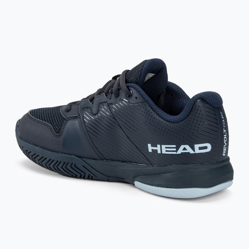 HEAD Revolt Court Damen Tennisschuhe Heidelbeere/Hellblau 3