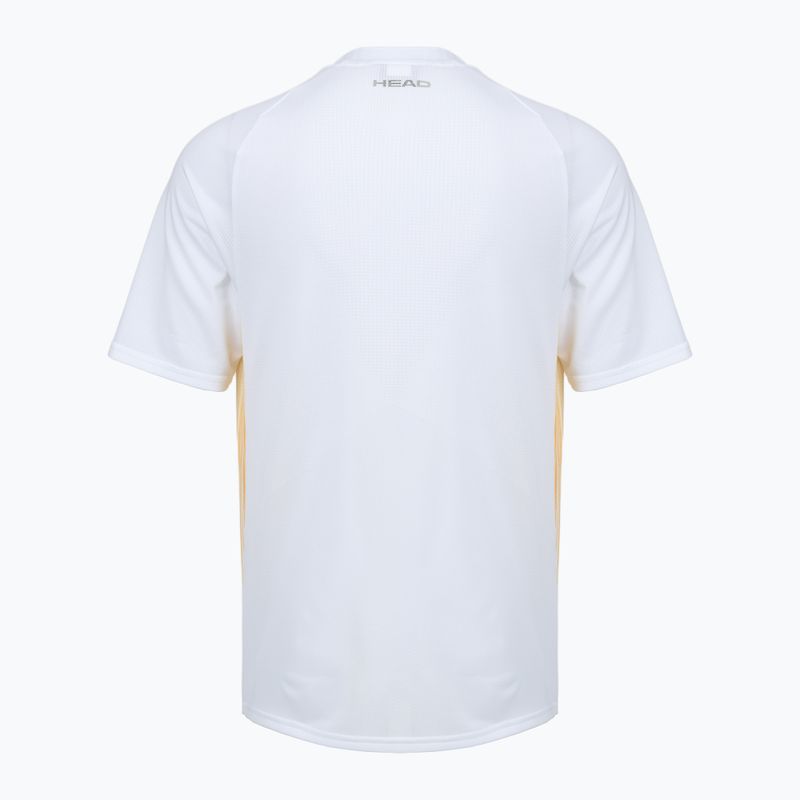Tennis Shirt Herren HEAD Performance print white 2
