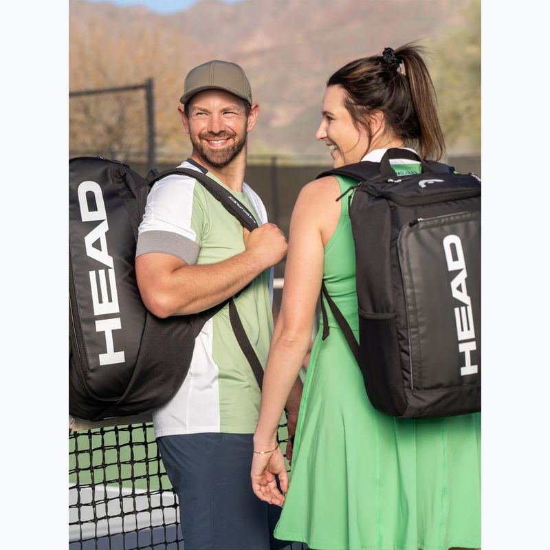 Rucksack HEAD Pro Pickleball Backpack 26 l black/white 4