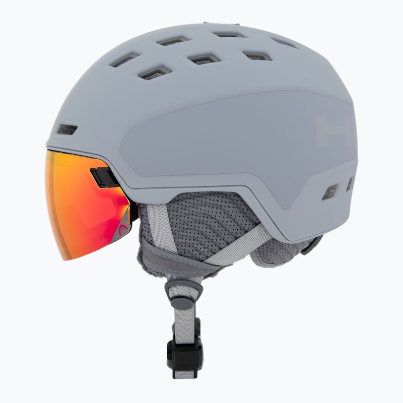 Skihelm HEAD Rachel Pro grey/red yellow 3