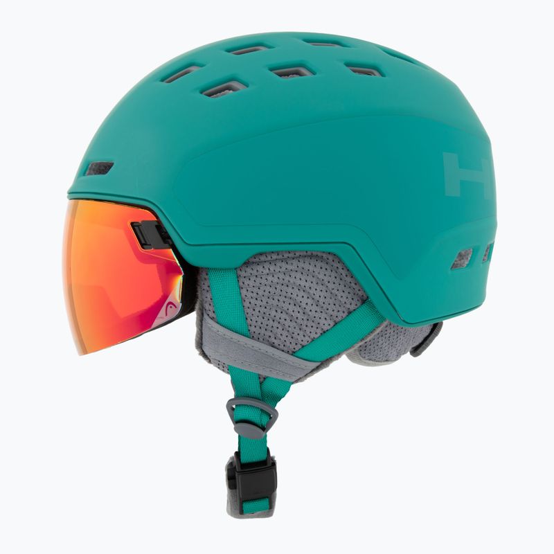 Skihelm HEAD Rachel Pro green/red yellow 3