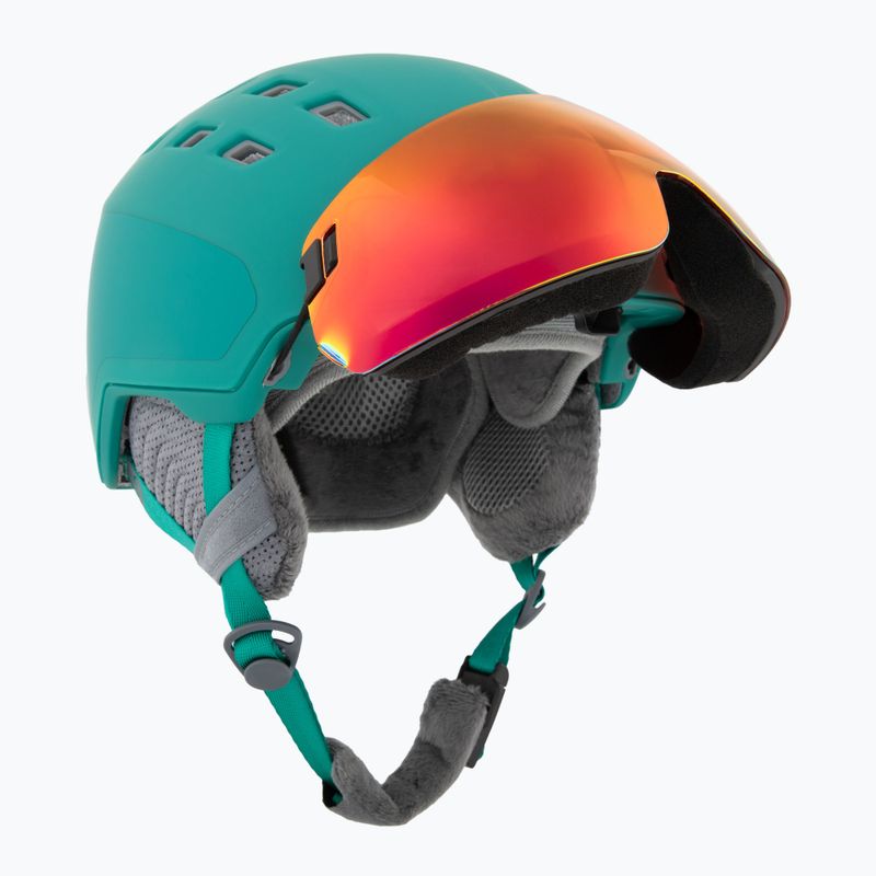 Skihelm HEAD Rachel Pro green/red yellow 9