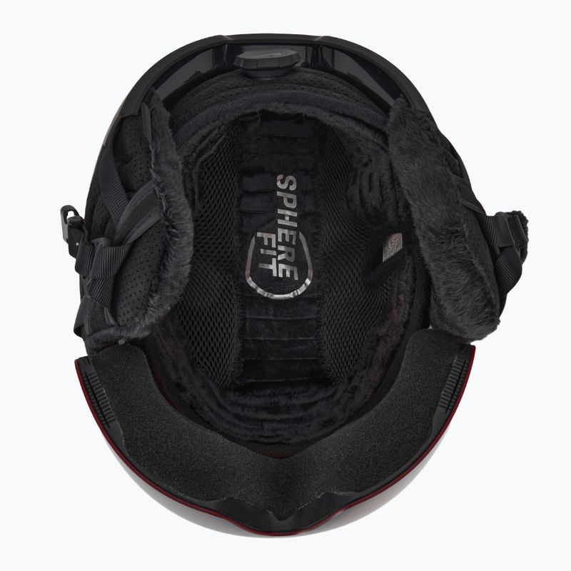 Skihelm HEAD Cinema black/silver red 5