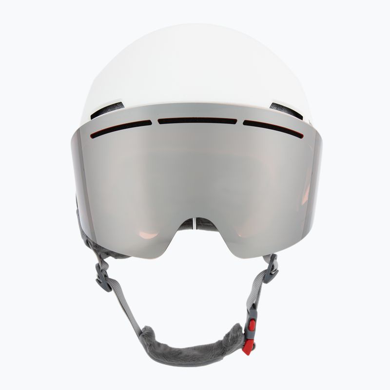 Skihelm Damen HEAD Cinema W white/silver red 2