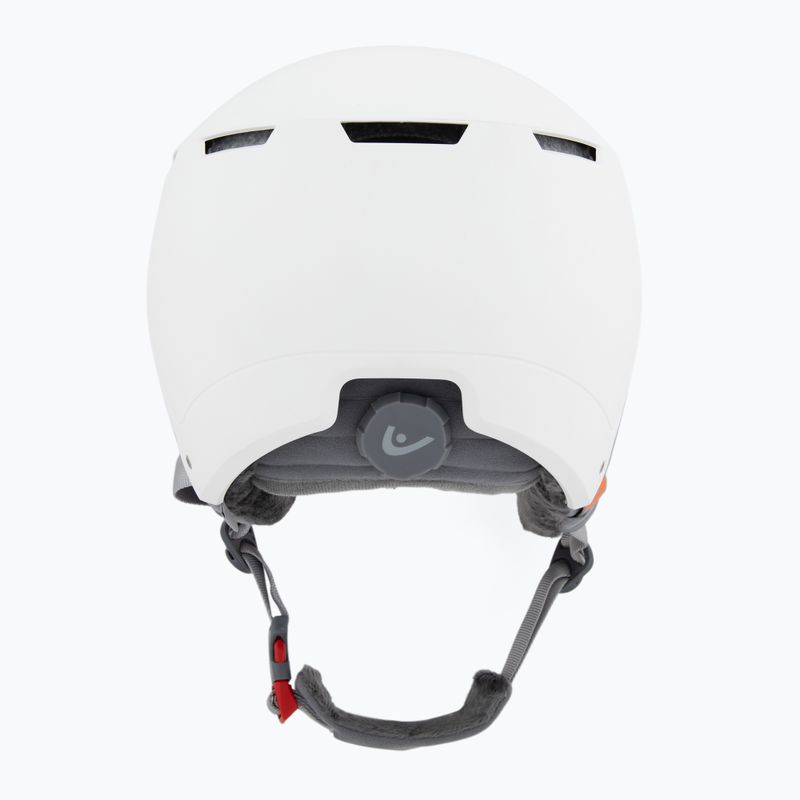 Skihelm Damen HEAD Cinema W white/silver red 4