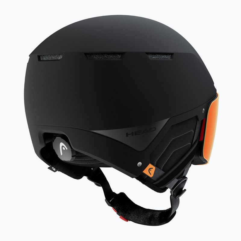 HEAD Cinema Pro Skihelm schwarz/rot gelb 2