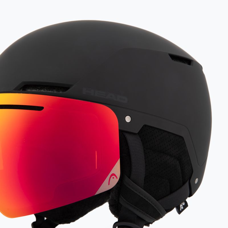 Skihelm HEAD Cinema Pro black/red yellow 8