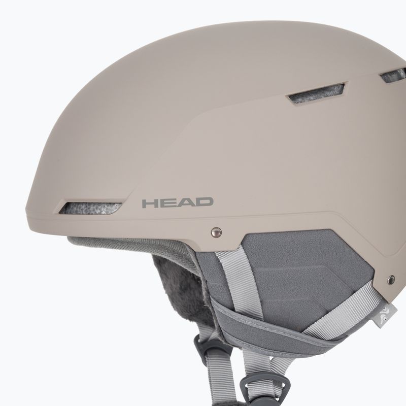 Skihelm HEAD Compact Evo W sand 7