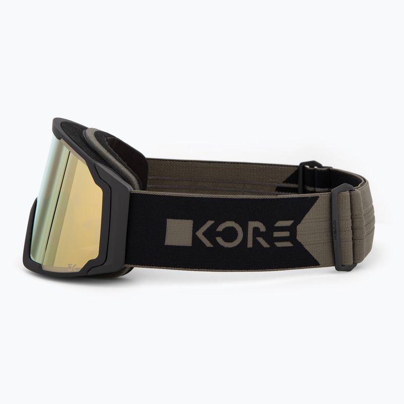 Skibrille HEAD Neves Pro 5K Kore S3 black/gold 4