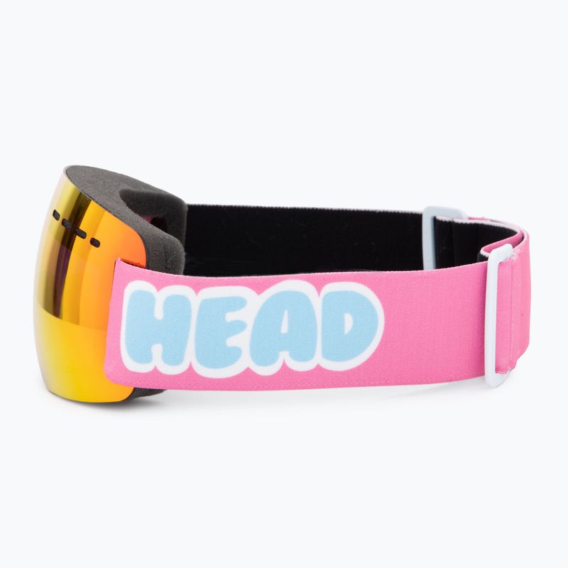 HEAD Kinderskibrille Solar fmr rot/fmr gelb rot