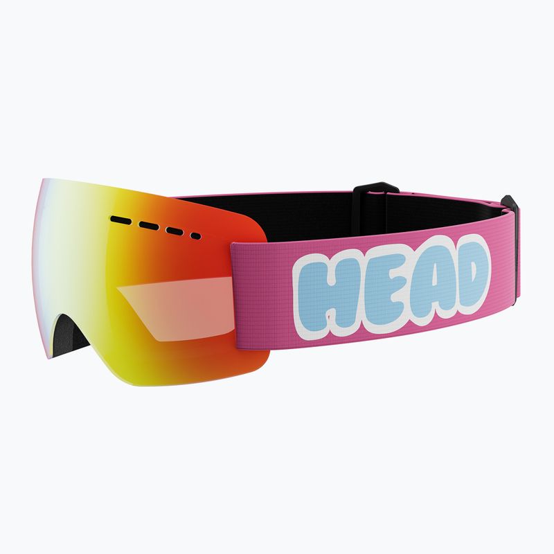 HEAD Kinderskibrille Solar fmr rot/fmr gelb rot