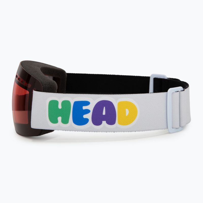 Kinder-Skibrille HEAD Solar red/red 4