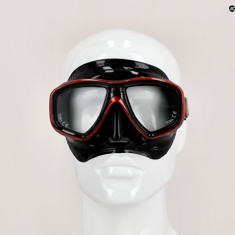 TUSA Ceos Tauchmaske Rot M-212 6