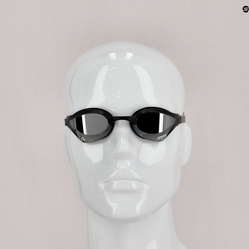 Arena Schwimmbrille Cobra Core Swipe Mirror schwarz/silber 003251/550 3