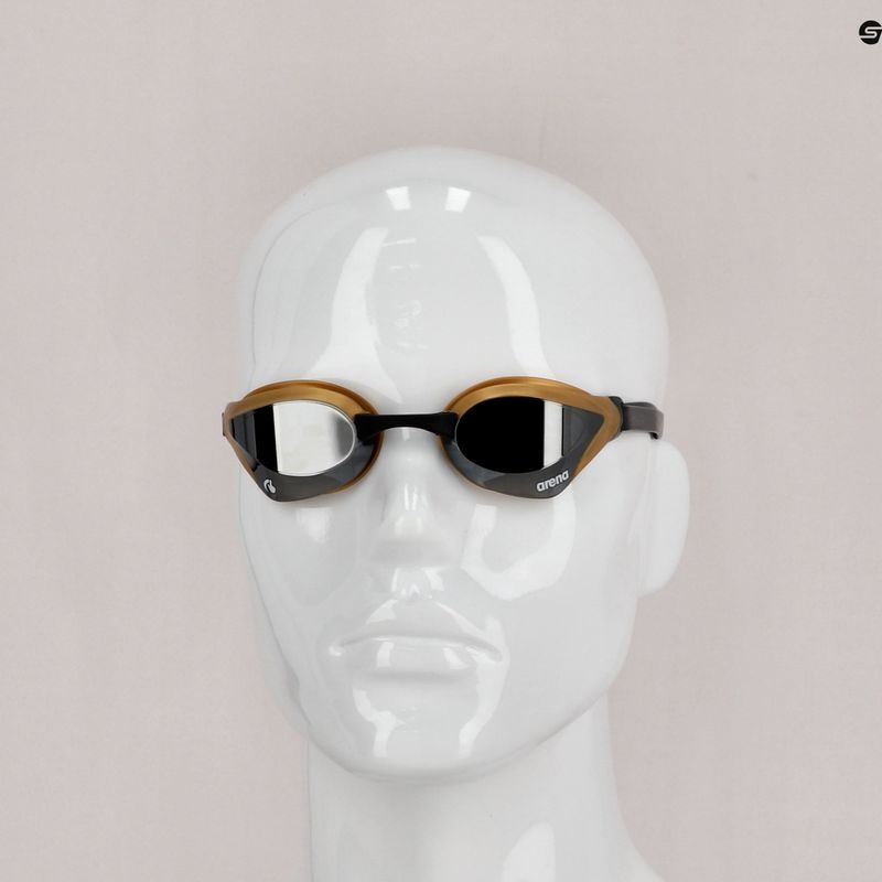 Arena Schwimmbrille Cobra Core Swipe Mirror silber/gold 003251/530 3