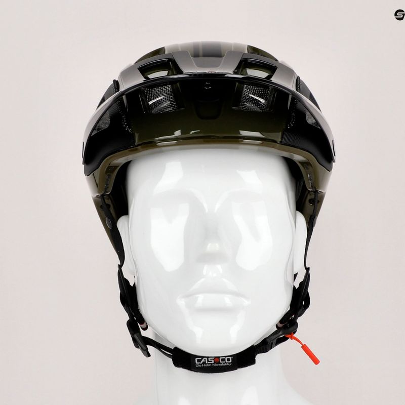 CASCO MTBE 2 Fahrradhelm schwarz und grün 04.1345 9