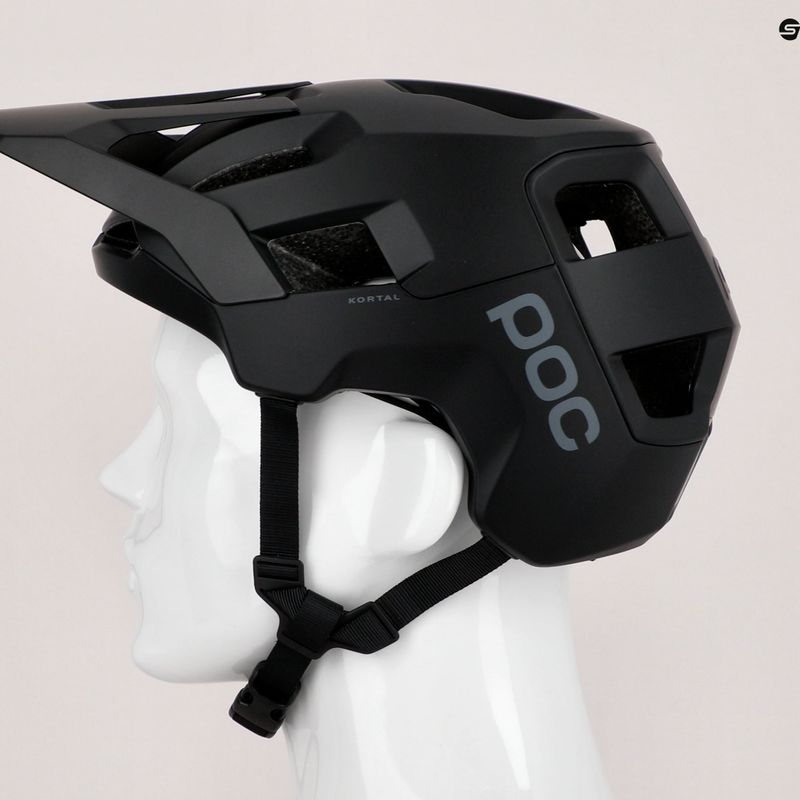 Fahrradhelm POC Kortal uranium black matt 9