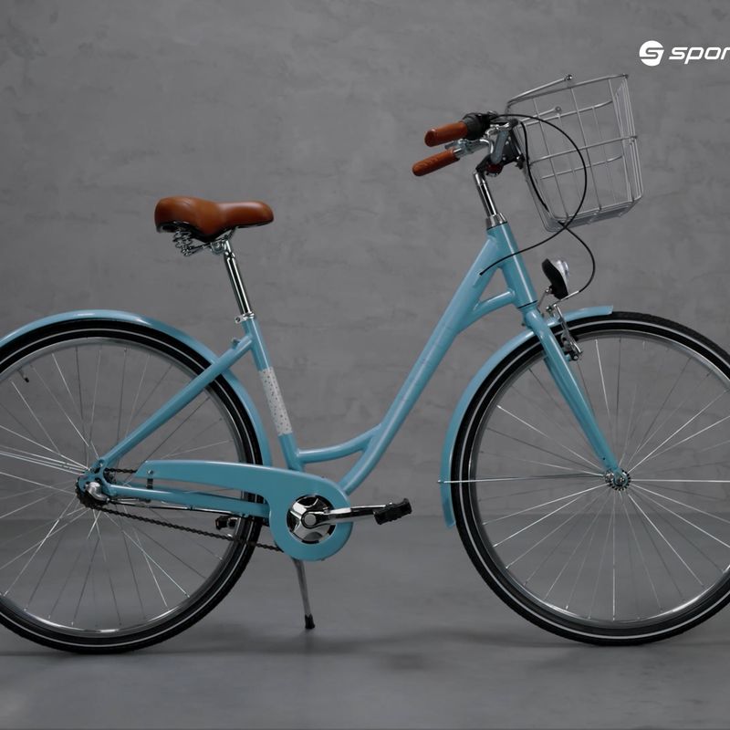 Damen Citybike Romet Pop Art 28 Eco blau 2228553 16