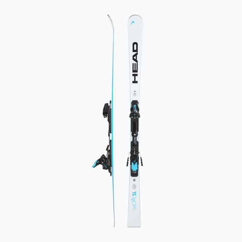 Abfahrtski HEAD WC Rebels e-SL RP EVO 14 + Schnürung Freeflex 14 GW white/blue 2
