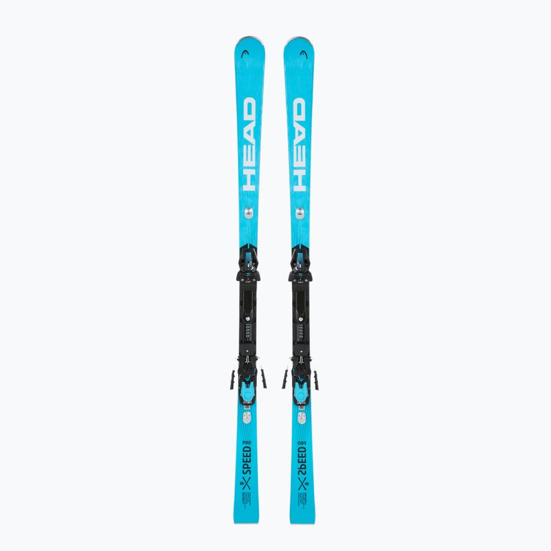 Abfahrtski HEAD WC Rebels e-Speed Pro RP WCR 14 + Freeflex 14 GW blue/white