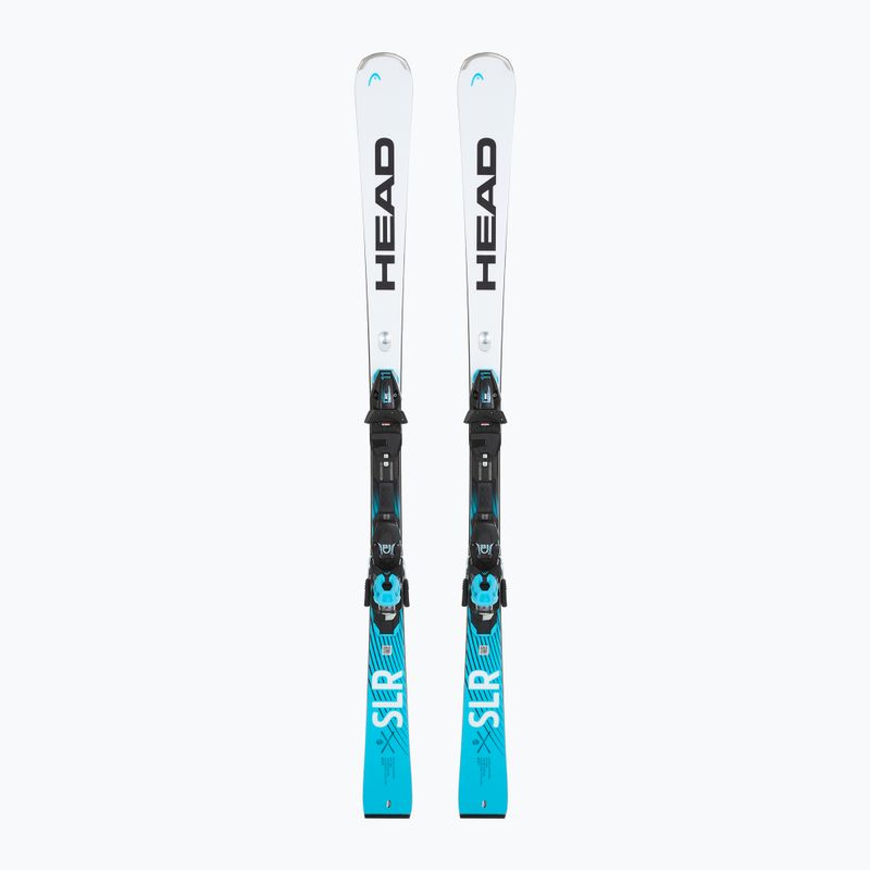 Abfahrtski HEAD WC Rebels e.SLR + Schnürung PR 11 GW white/blue