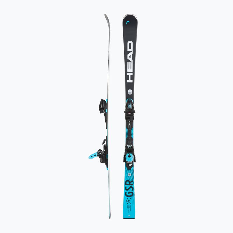 Abfahrtski HEAD Worldcup Rebels e.GSR + Schnürung PR 11 GW black/blue 2