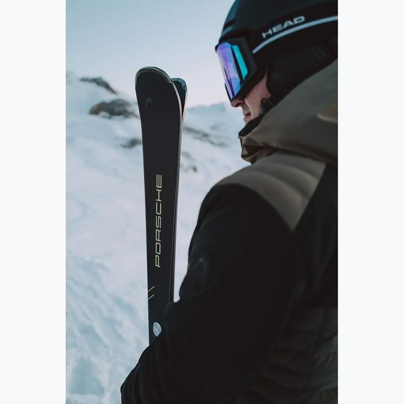 Abfahrtski HEAD Porsche 7 Series SW BB-PR + Schnürung Protector PR 13 GW black/yellow 11