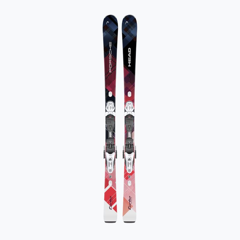Abfahrtski Damen HEAD Porsche W Series SW BB-PR + Schnürung Protector PR 13 GW black/violet