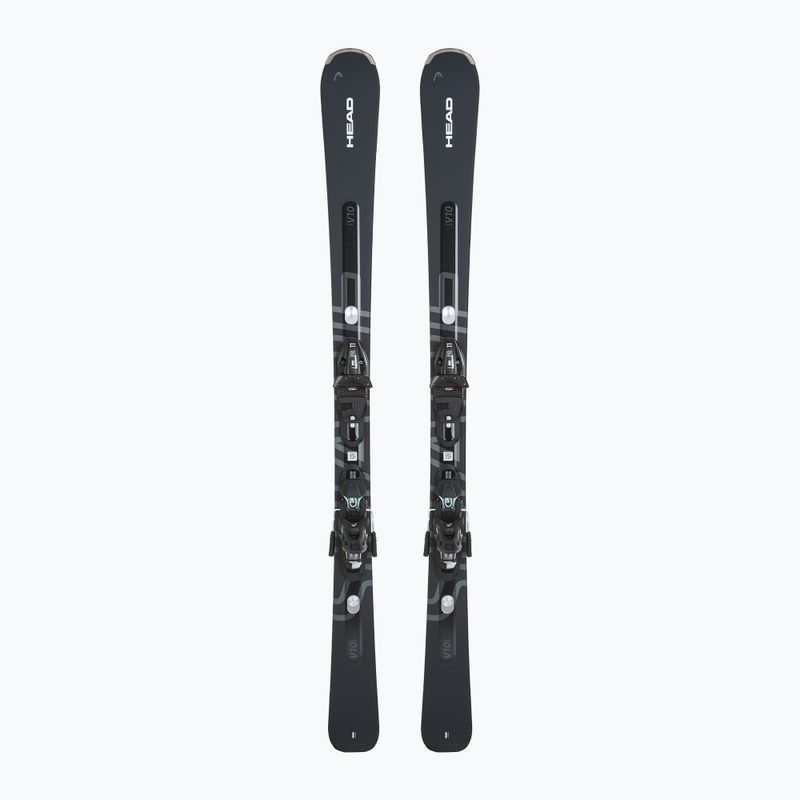 Abfahrtski HEAD Shape e-V10 SW AMT-PR + Schnürung PR 11 GW anthracite/grey