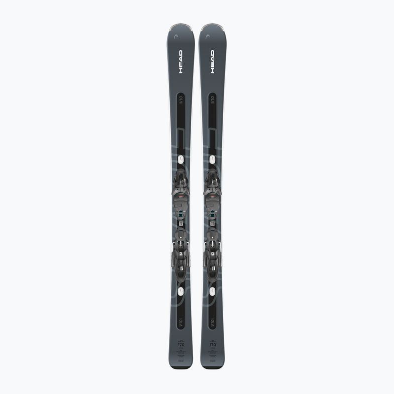 Abfahrtski HEAD Shape e-V10 SW AMT-PR + Schnürung PR 11 GW anthracite/grey 8
